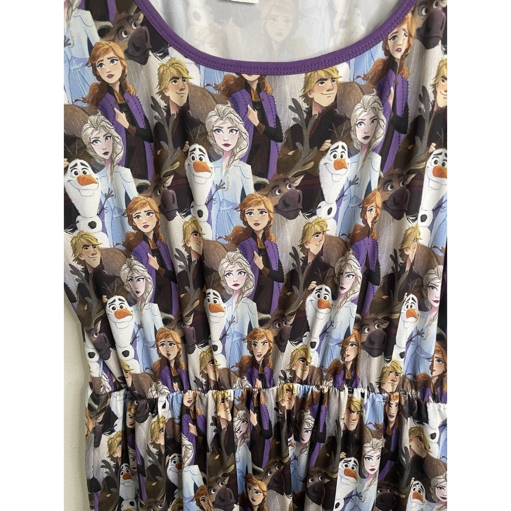 Enchanted Dress Shop Disney Frozen Elsa Anna & Characters Dress Women XL - Picture 2 of 4